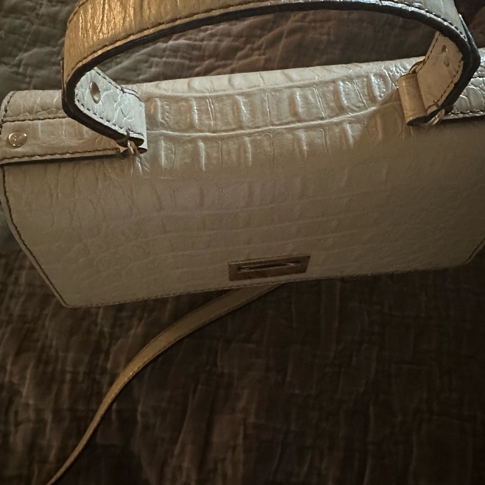 Kate Spade handbag .. gray/white
